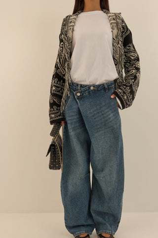 JEANS VITA ASIMMETRICA TWIST