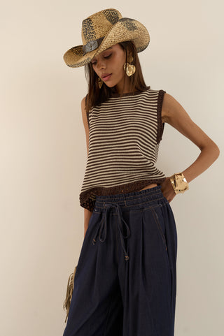 JEANS COULISSE LEGGERO NAVY
