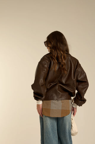RIDER AMBRA CIOCCOLATO JACKET