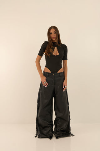 PANTALONE CON FRANGE FATAL