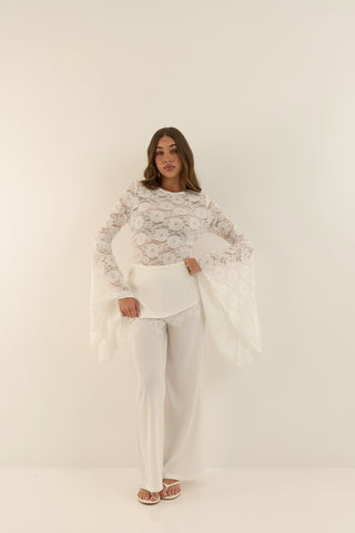 MAGLIA MANTELLA IN PIZZO