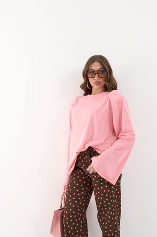 MAGLIA CON SPALLINA IMBOTTITA BEL 01