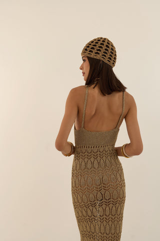 ABITO LUREX CLEOPATRA ORO