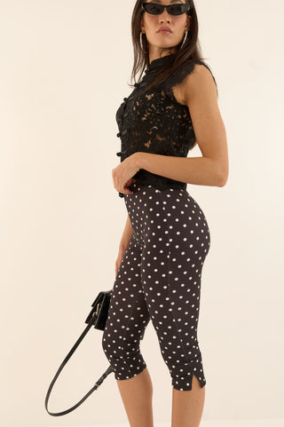SECOND SKIN CAPRI POIS