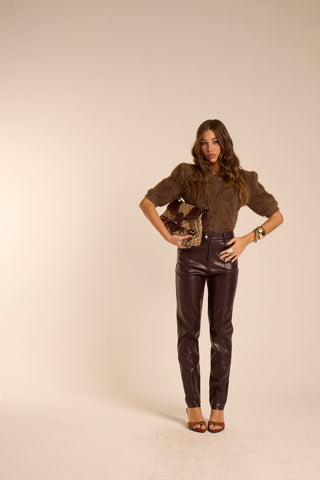 Pantalone in pelle AUTUMN