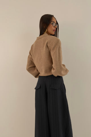 PANTALONE SARTORIALE GESSATO OFFICE