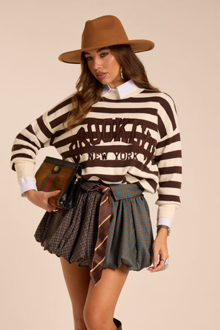 Maglione a righe BROOKLYN