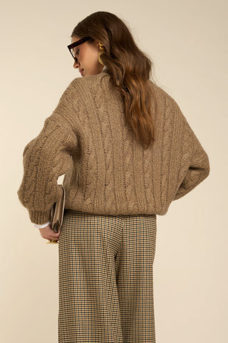 Pantalone sartoriale PIED-DE-POULE