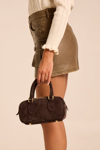 Mini Bag scamosciata Amour