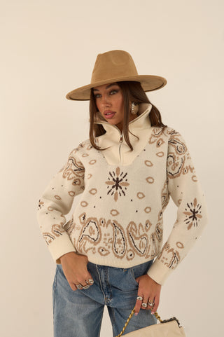 MAGLIONE ZIP RANGER BURRO