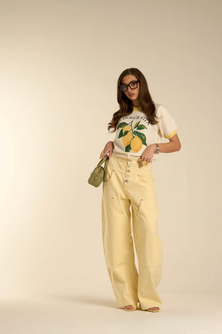 YELLOW WORK DENIM