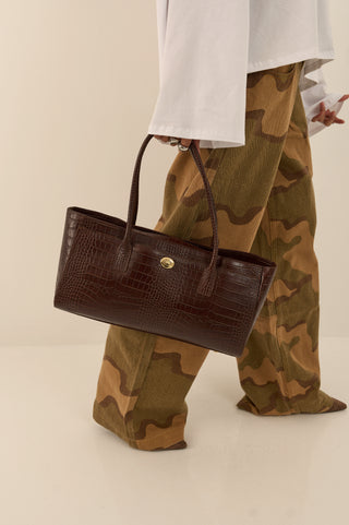 CROC SHOPPER BAG