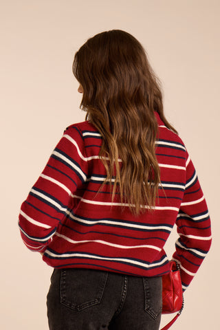 Maglione a righe BOSTON