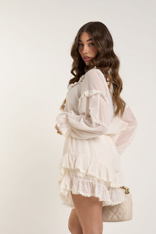 CREAM WILDFLOWER SET