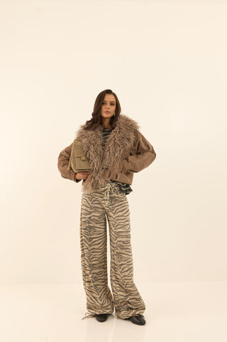 PANTALONE COULISSE ZEBRATO