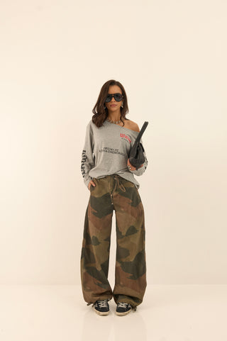 MAGLIA CON SPALLA SCESA "WHWH"