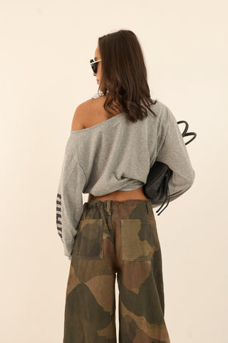 PANTALONE COULISSE MILITARE